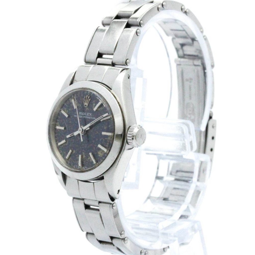 Vintage ROLEX Oyster Perpetual 6618 Steel Automatic Ladies Watch - Picture 2 of 10
